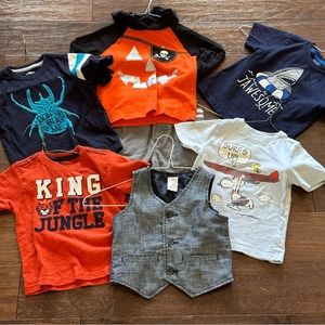 Gymboree 18-24 boys pants, tops lot